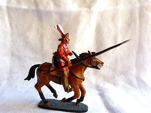 Soldat plomb cavalier - ,