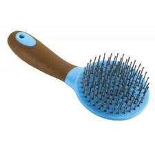 Brosse à crinière HIPPOTONIC - Couleur : bleu  pour cheval , équitation