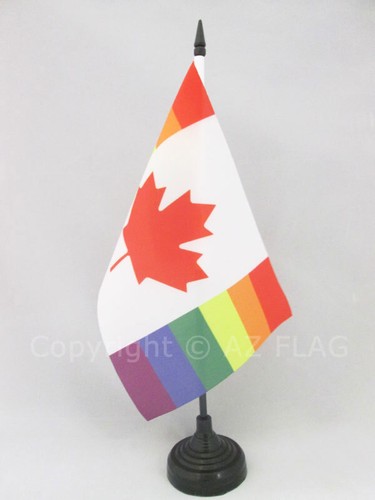 Drapeau table canada - de,