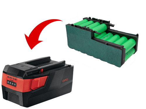 Pack cellule ion pour hilti - li-ion,