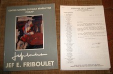 Catalogue Jef E FRIBOULET