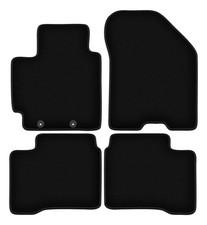 Tapis de sol en velours noir pour Suzuki Swift VI année 2017- set 4 pièces