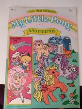 Magazine Comics My Little Pony Number 2 Vintage 1987 Mon Petit Poney