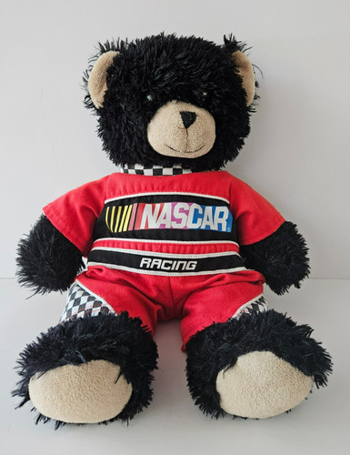 Nascar racing teddy bear - racing,