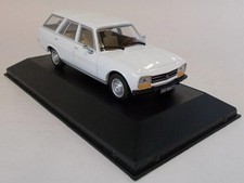 PEUGEOT 504 BREAK 1976 BLANCHE ODEON 025  ECHELLE 1/43