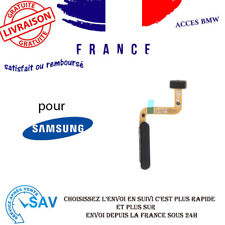 Originale Lecteur d'Empreintes Digitales Noir Pour Samsung Galaxy A22 4G (A225F)