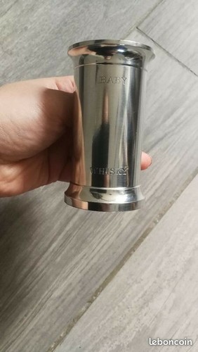 Verre étain baby whisky