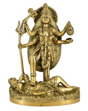 Statue sculpture en laiton