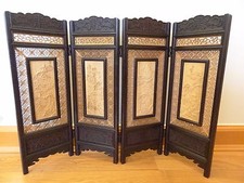 Table Screen (4-panel) - Zitan