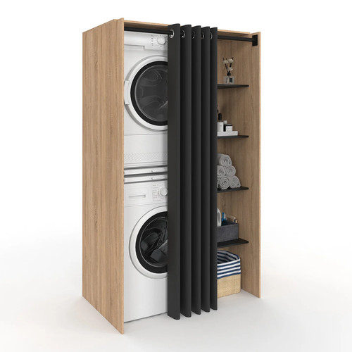 Meuble buanderie double - de,