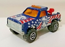 VINTAGE voiture Majorette dépanneuse USA N°228 ECH 1:62 7,5cm