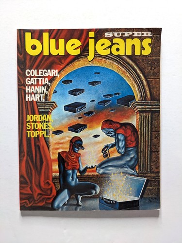 Super blue jeans 1982 - blue,