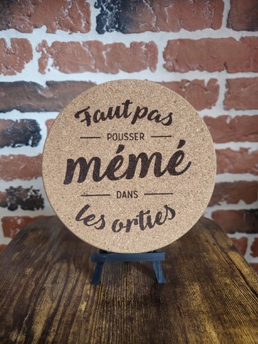 Dessous plat liège - dessous, "faut