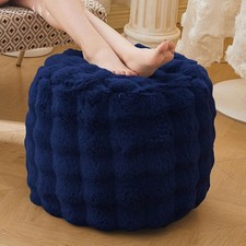 Faux rabbit fur round - faux,