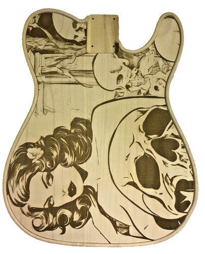 Body guitar corps - body,