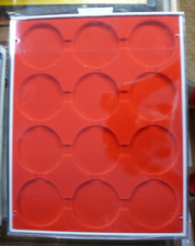 LINDNER : BOX A MONNAIES REF 2512 POUR 12 CAPSULES DE DIAMETRE MAXIMIM DE 63 M/M