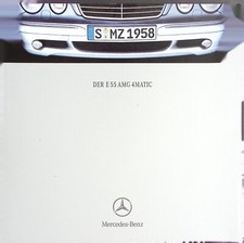 HA2507 Brochure Catalogue Mercedes AMG W210 E55 AMG 4Matic German Deutsch (DE)