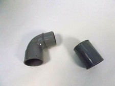 Ensemble de deux raccord PVC Diamètre 40 mm