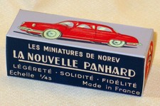 BOITE REPRO NOREV VIDE PANHARD DYNA 54