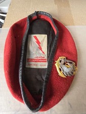 BERET ROUGE PARACHUTISTE ou