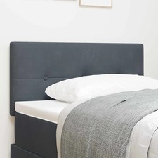 Tête de lit avec tête de lit Cuir synthétique capitonnée moderne Linge vidaXL vi