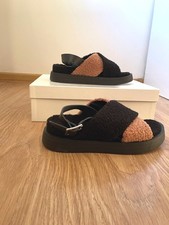Isabella Lorusso Sherpa Flat Sandals EU 40