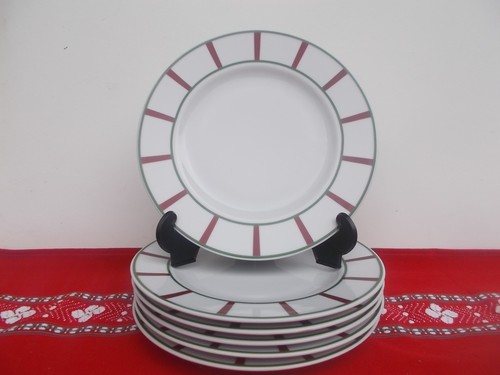 Assiettes dessert basque - 6,