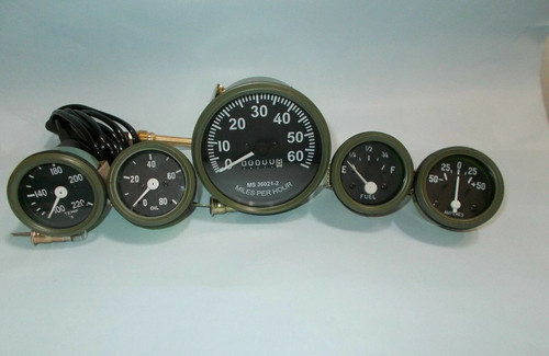 Kit jauges willys jeep - kit, mb