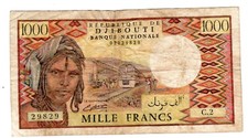 DJIBOUTI Billet 1000 FRANCS ND