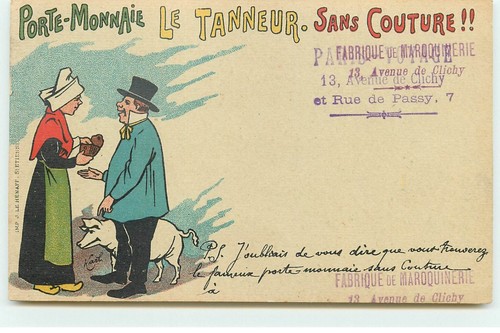 Publicité porte monnaie - -, porte-monnaie