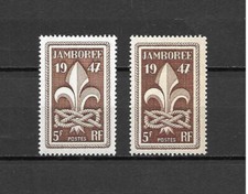 VARIETEE DE COULEUR N° 787 ( clair / foncé ) NEUF**