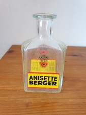 Carafe verre anisette Berger
