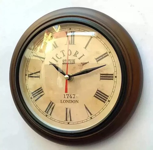 Horloge murale style ancien - horloge,