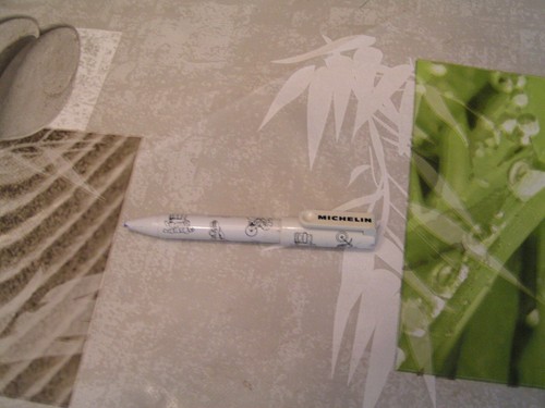 Publicité michelin stylo - -,