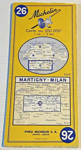 Carte michelin - carte, n°