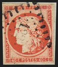 n°5, Cérès 1849, 40c