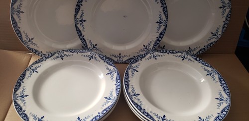 Assiettes plates gien en - 9,