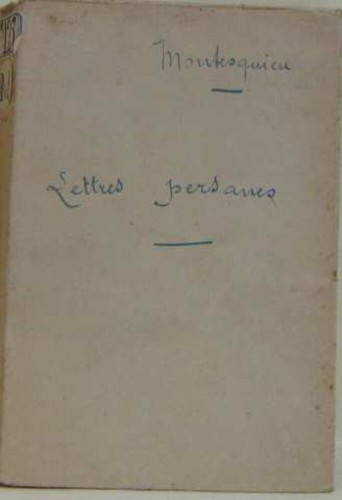 Lettres persanes montesquieu - lettres,