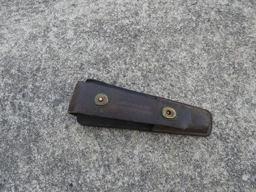 Ww2 etui cuir vide - etui, pouch