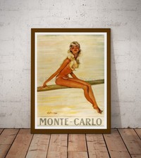 Affiche-Poster Vintage Pin-up