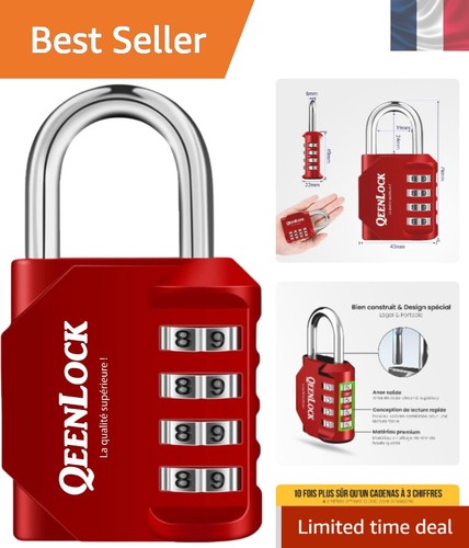Cadenas sécurisé chiffres - cadenas, 4