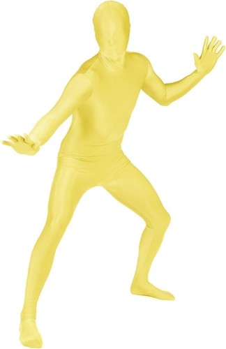 Yellow morphsuit xxl mens - morphsuit,