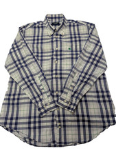 Chemise Burberry bleu et blanche à carreaux taille L #307m