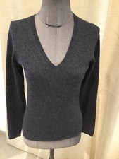 Superbe Pull Gris Cachemire