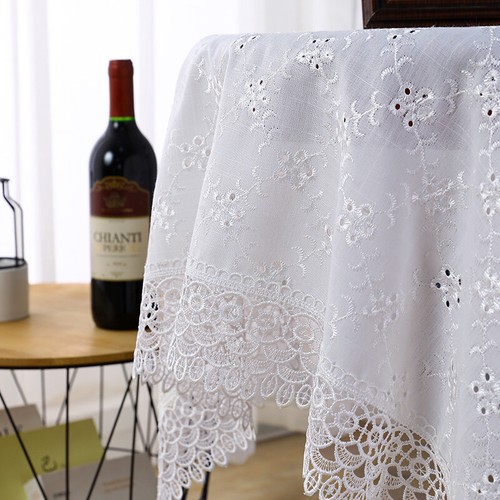 Rétro dentelle nappe broderie - rétro,