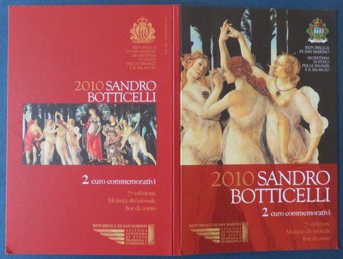 Coffret saint marin - marin, 2010