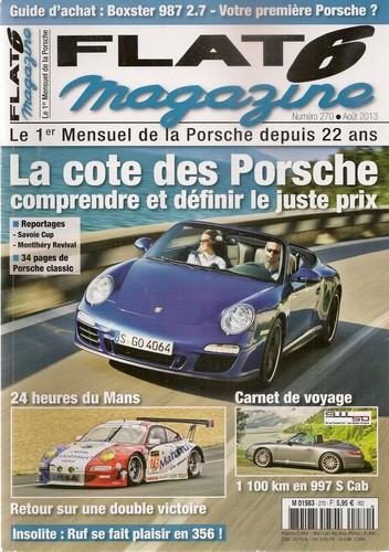 Flat 270 porsche 987 boxster - flat, 6