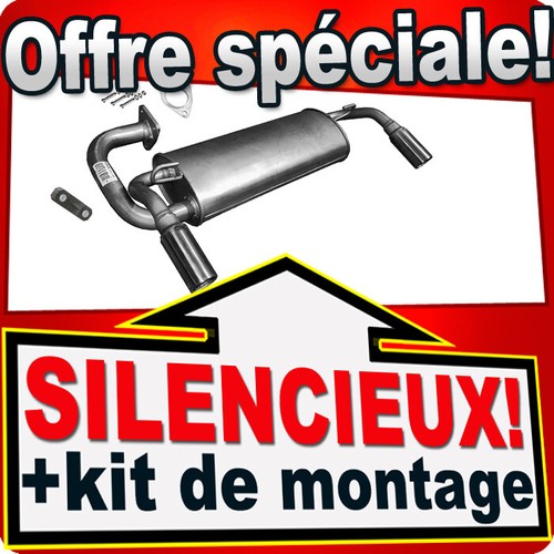 Silencieux arriere pour f - silencieux, mg