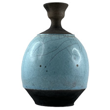 VASE RAKU Céramique BERNARD LECOMTE à MENTON, vallauris/finidori/montalto...