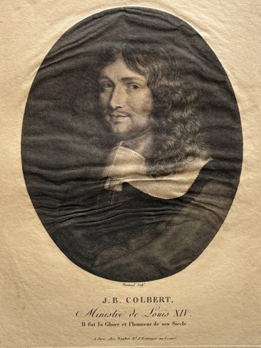 Jean baptiste colbert portrait - jean,